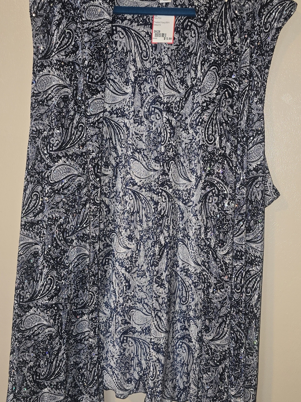 Cardigan Black & White 3X5